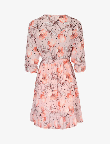 Robe à imprimé fleurs d&