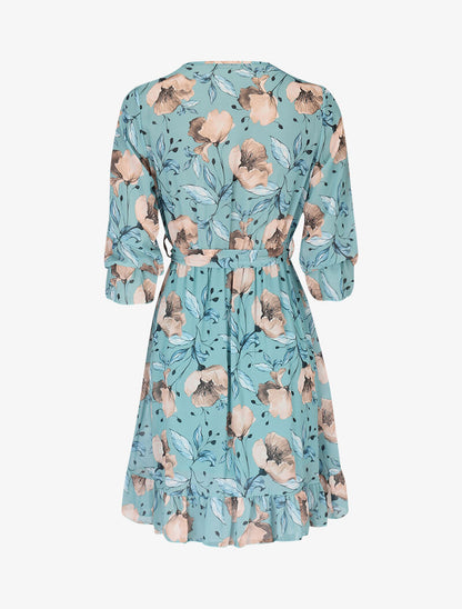 Robe à imprimé fleurs d&