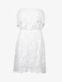 Robe bustier en crochet - blanc - 3
