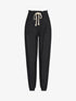 Pantalon en coton style sarouel - noir - 3