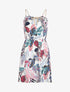 Robe à bretelles styles cordes irisées - ecru - 1