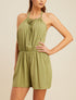 Combishort fluide uni - vert - 1