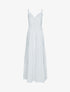 Robe à buste à détails crochet - blanc - 1