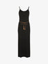Robe à côtés fendus - noir - 1