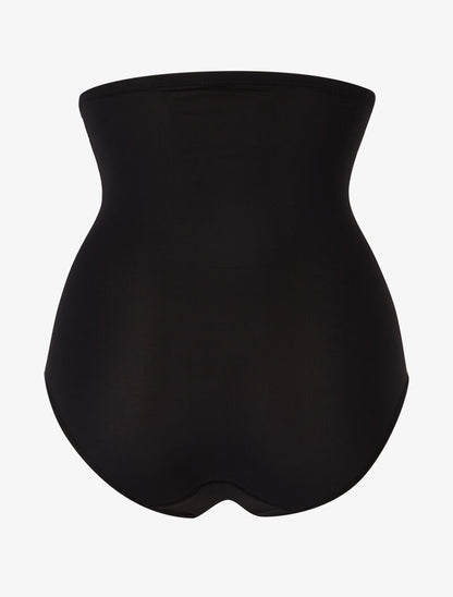 Culotte gainante à coutures contrastantes - noir - 2