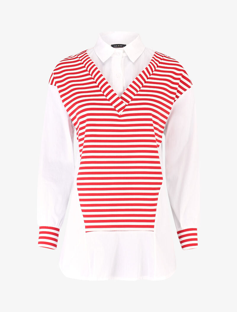 Chemise trompe l&