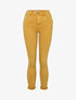Jean slim à effet froissé - jaune - 1