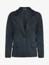 Blazer fluide effet daim - noir - 1