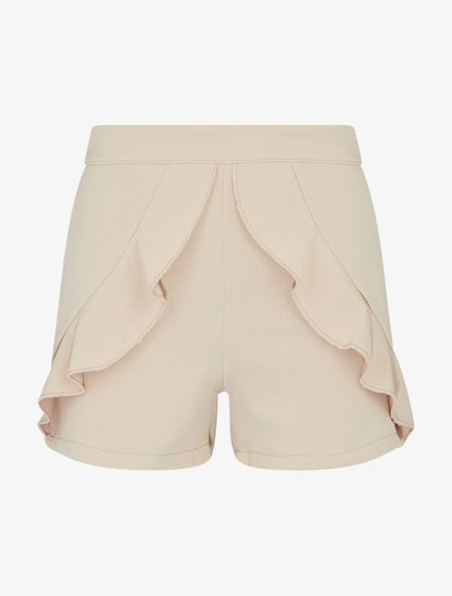 Short à avant volanté - beige - 3