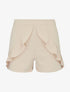 Short à avant volanté - beige - 3