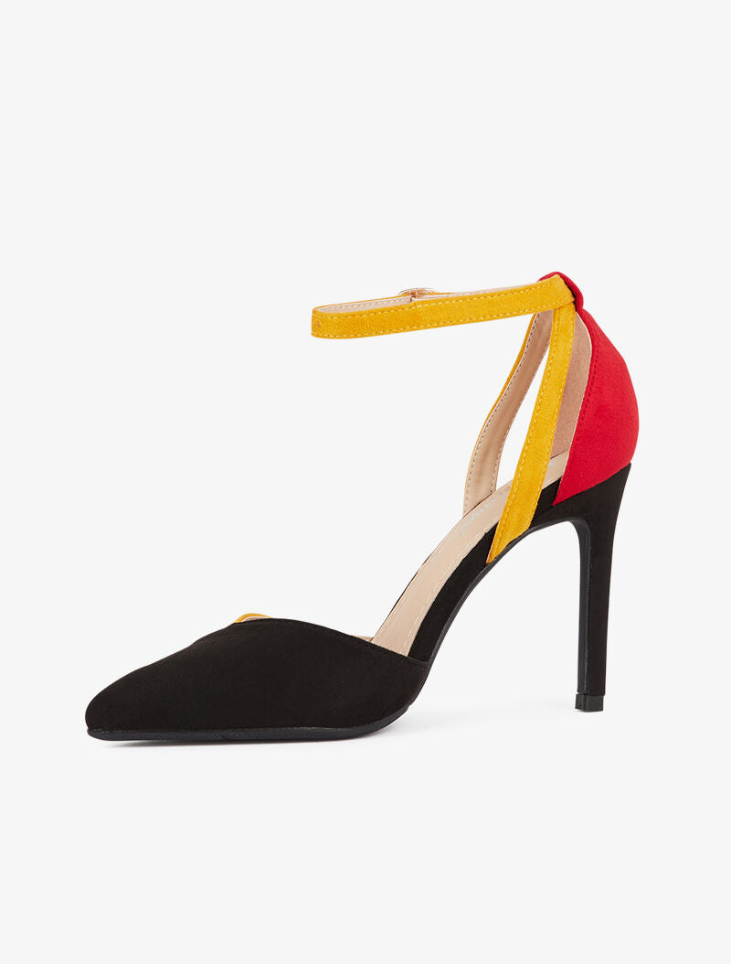 Sandales color block - noir - 3