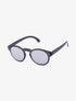 Lunettes rondes à monture transparente - noir - 2