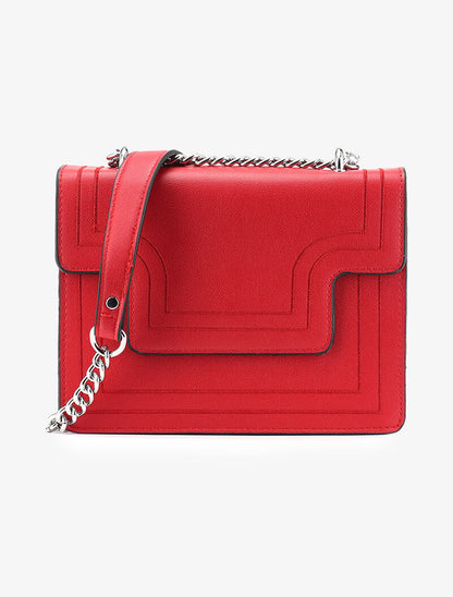 Sac besace Raissa - rouge - 1