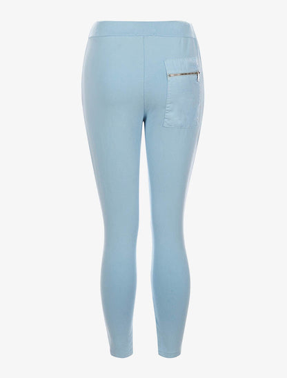 Jogpants 7/8 liso - azul cielo