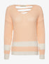 Pull dos à lanières - rose - 1