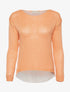 Pull dos ouvert à voile - orange - 3