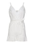 Combishort coton et lin - blanc - 3