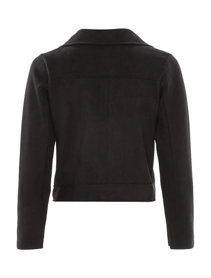 Veste légère en daim - noir - 2