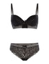 Ensemble SG et culotte à lignes - noir - 3