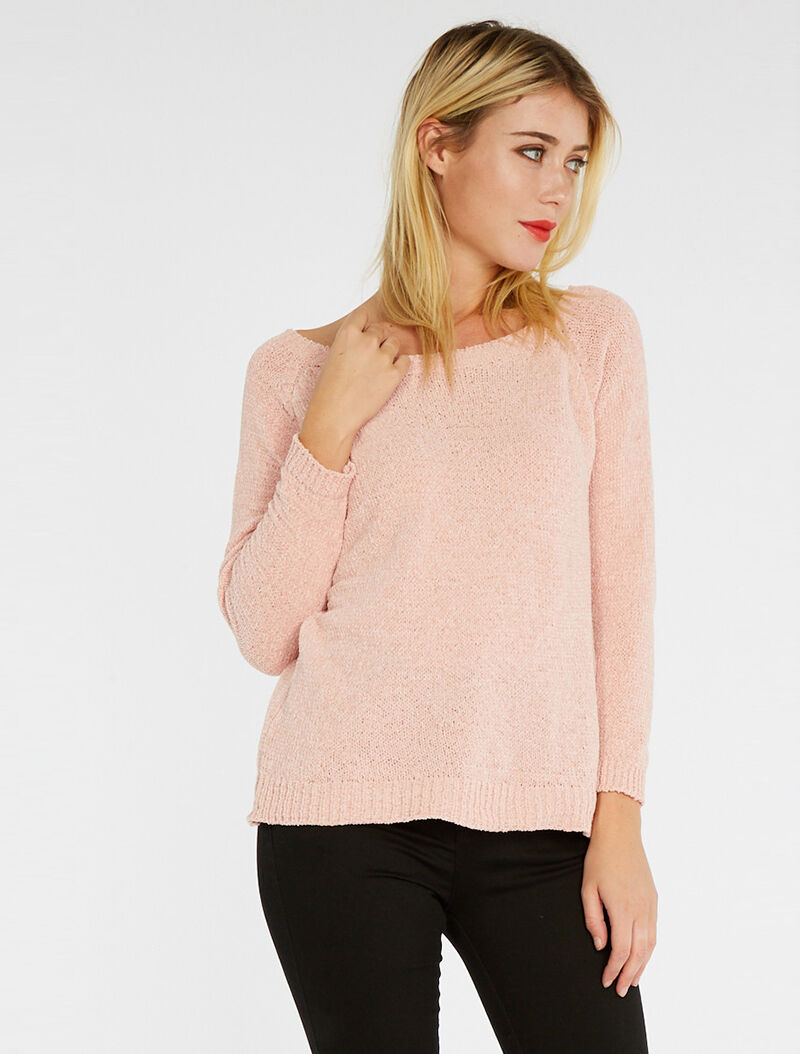 Pull pilou basic - rose - 5