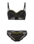 Ensemble SG à corbeille et culotte - noir/kaki - 1