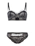 Ensemble SG à corbeille et culotte - noir/blanc - 3