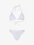 Bikini triangle à anneaux - Blanc - 4
