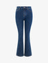 Jean basique coupe flare - Bleu - 1