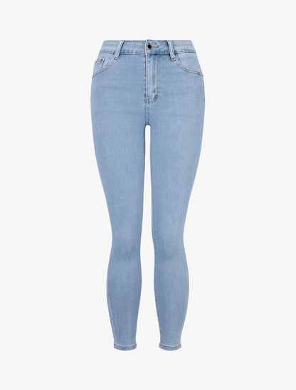 Jean push up coupe skinny - Bleu - 2