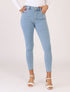 Jean push up coupe skinny - Bleu - 1