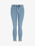 Jean skinny taille haute - Bleu clair - 5