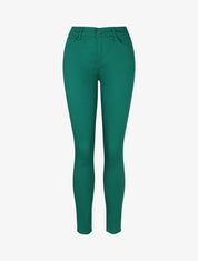 Jean skinny uni grande taille - Vert - 1