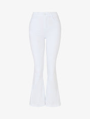 Jean flare taille standard uni - Blanc - 1
