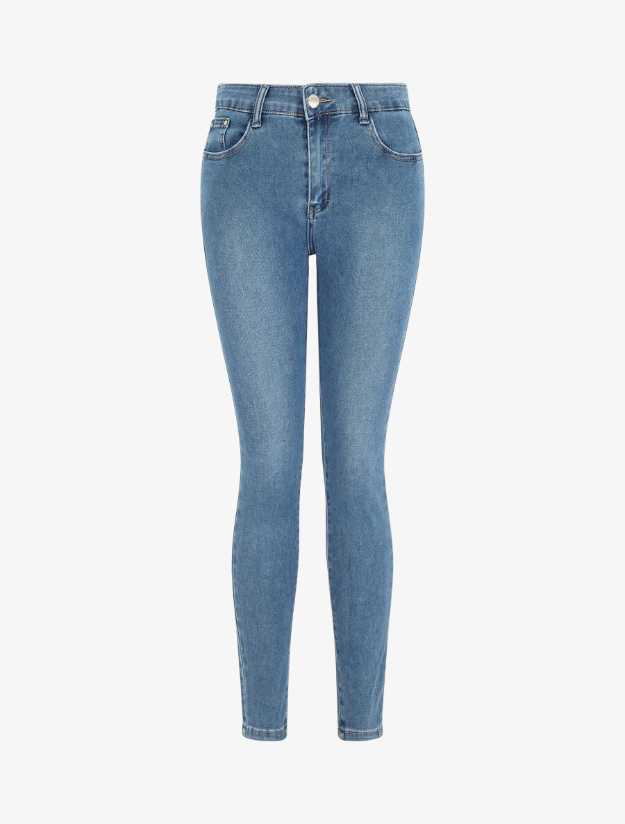 Jean classique coupe droite - Bleu - 4