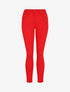 Jean skinny déchiré taille haute - Rouge - 1