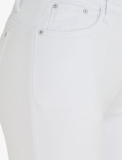 Jean skinny uni push up taille standard - Blanc - 3