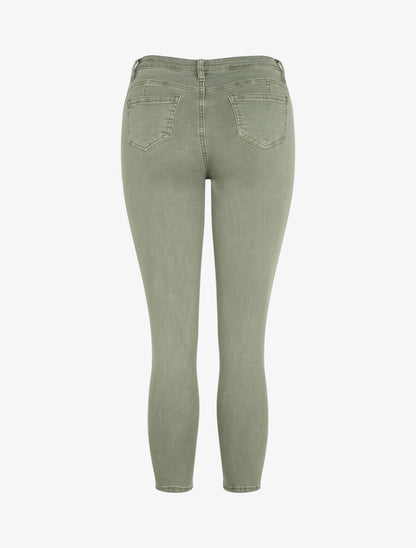 Jean skinny uni push up taille standard - Vert - 2