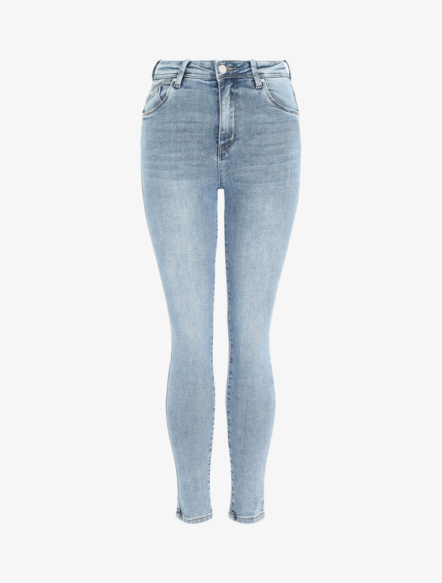 Jean skinny push up taille standard - Bleu clair - 5