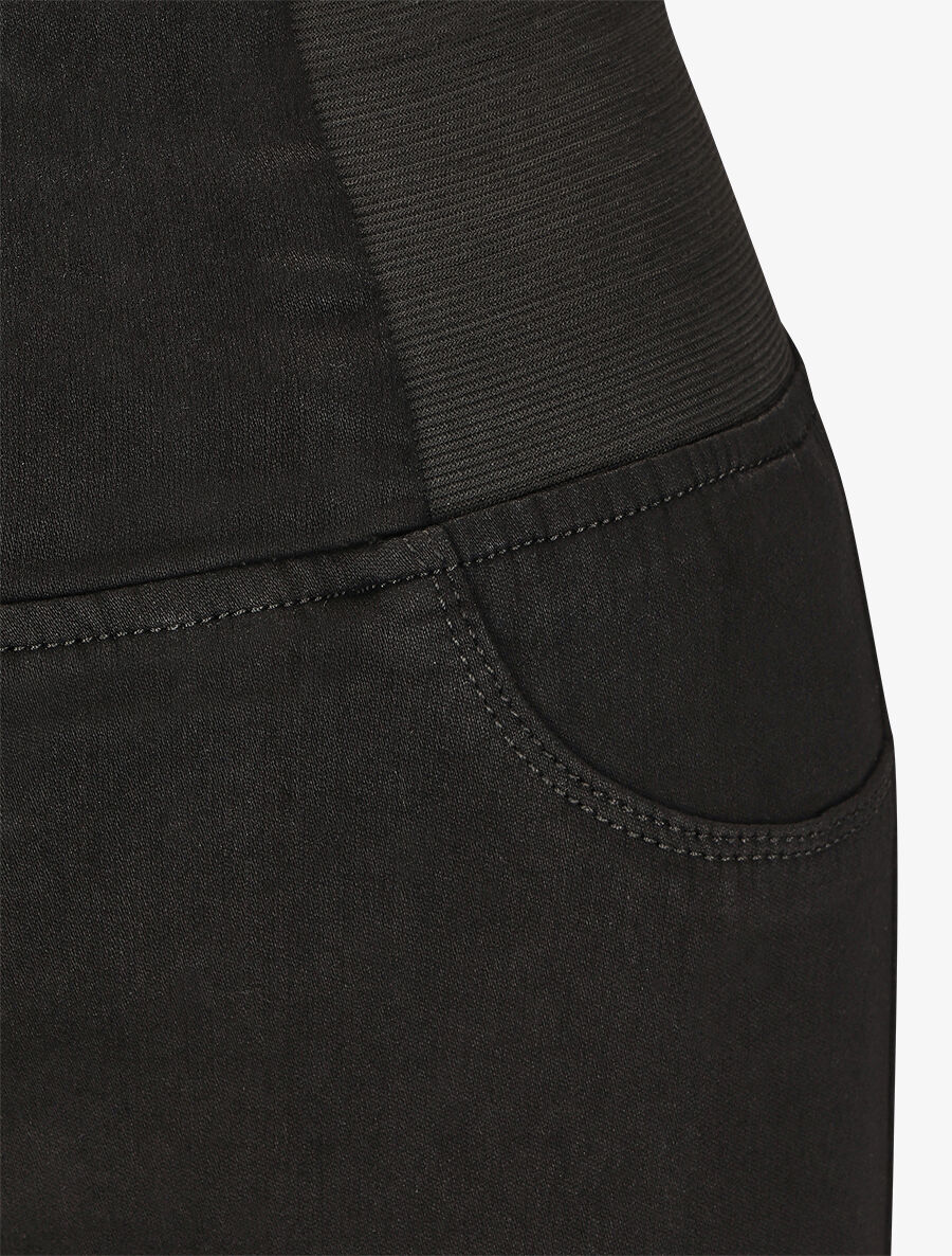 Jegging taille élastiquée coupe slim - Noir - 3