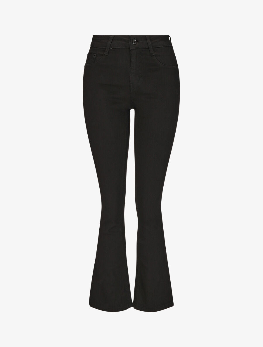 Jean push up coupe flare - Noir - 1