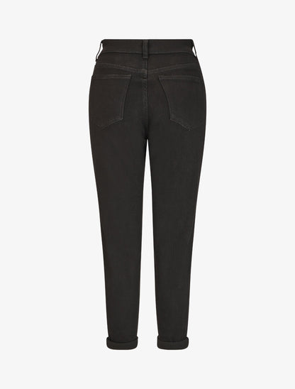 Jean mom taille haute - Noir - 2