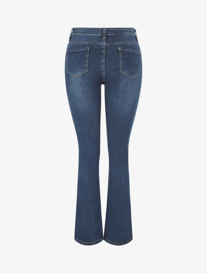 Jean classique coupe bootcut - Bleu - 2