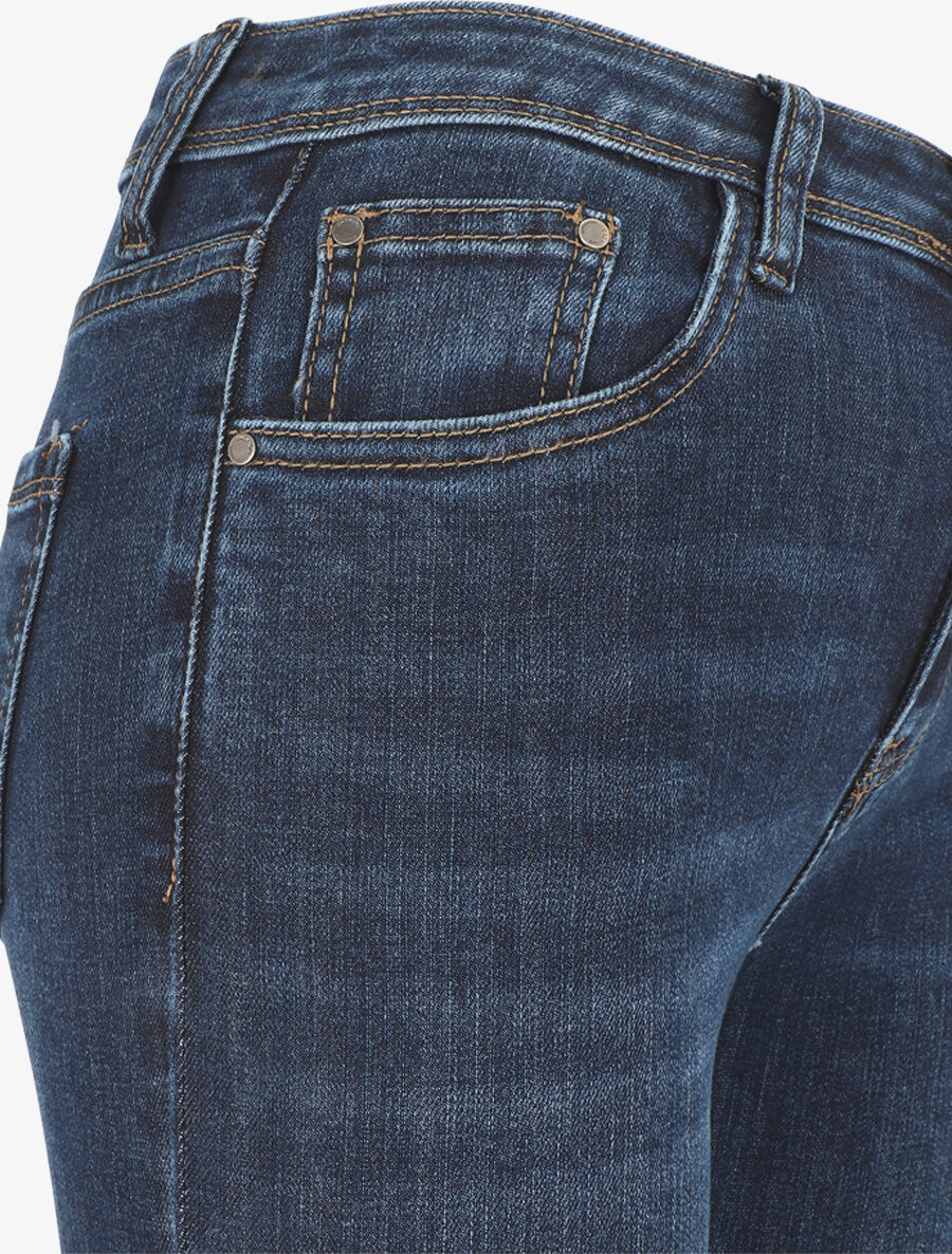 Jean classique coupe skinny - Bleu - 3