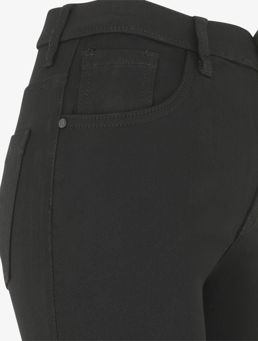 Jean uni coupe slim - Noir - 3