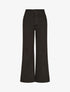 Jean droit uni taille haute - Noir - 1