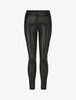 Legging en simili taille standard - Noir - 4