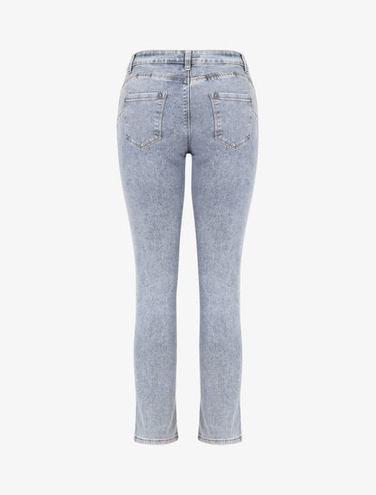 Jean push up coupe slim - Bleu - 2