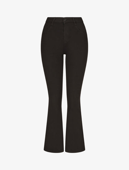 Jean push up coupe flare - Noir - 4
