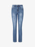Jean classique push up coupe droite - Bleu - 1