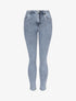 Jean push up coupe skinny - Bleu - 1